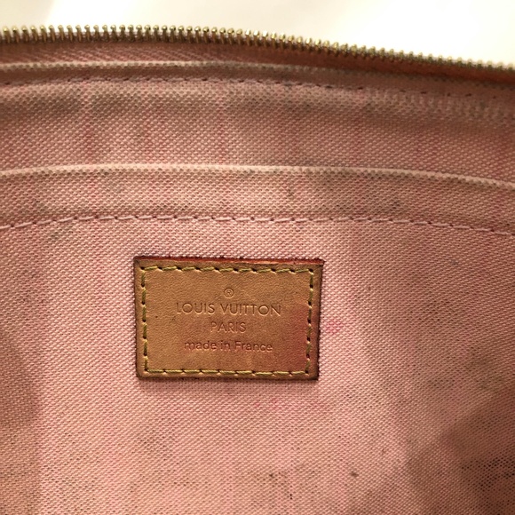 Louis Vuitton Azur Neverfull Pochette Sku#84716 (gently used, inside dirty) - Picture 10 of 12